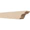 Ekena Millwork 6in. W x 6in. H x 32in. L New Brighton Woodgrain TimberThane Rafter Tail, Primed Tan RFTUR06X06X32NEBRCPR - alternate 1